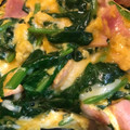 ☆みーい☆'s cooksnap of when they made 簡単‼ベーコンとほうれん草の卵とじ.