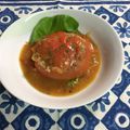 クックHEHXC8☆'s cooksnap of when they made まるごとトマトの牛肉詰め.