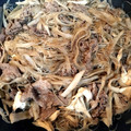 晴妃ママ's cooksnap of when they made 牛肉とごぼうと春雨のきんぴら.