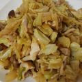 Ｍぱん's cooksnap of when they made キャベツと豚肉のからし醤油炒め.