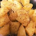 元インド在住ママ's cooksnap of when they made 焼肉屋さんのおじさん直伝じゃがいもナムル.