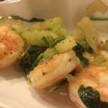 riecooorn's cooksnap of when they made 海老とセロリのシャッキリ塩炒め☆.