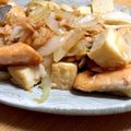 minminho's cooksnap of when they made 鮭と厚揚げの照り焼き.