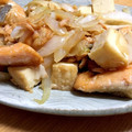 minminho's cooksnap of when they made 鮭と厚揚げの照り焼き.