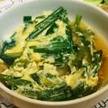しんにし's cooksnap of when they made ニラの卵とじ★新玉ねぎ＋で「ニラ玉玉」.