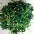 ゴマヨメ's cooksnap of when they made せりの胡麻和え.