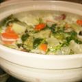 かなぶん勉強中's cooksnap of when they made 簡単！レタスのコンソメミルクスープ鍋.
