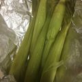 桃的美しき日々's cooksnap of when they made ヤングコーンのホイル焼き(皮付き).