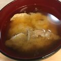こちゅ。's cooksnap of when they made カワハギの頭のお味噌汁.