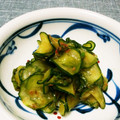 さくらスキップ's cooksnap of when they made きゅうりと梅の和え物.