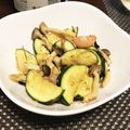 keicooon's cooksnap of when they made ✩ズッキーニとシーフードのカレー炒め✩.