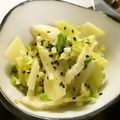 ☆Rokko☆'s cooksnap of when they made 塩酒粕万能ネギ油で旨♪セロリのナムル.