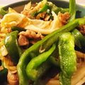 クックXIOA1B☆'s cooksnap of when they made 野菜と豚肉のオイスターソース炒め.