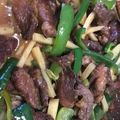 静香御前's cooksnap of when they made なんちゃって、青椒肉絲.