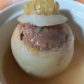 mmiwa's cooksnap of when they made かぶのひき肉詰め〜柚子胡椒煮〜.