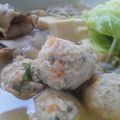かほうちゃんママ's cooksnap of when they made ♪ ふわふわ ♪ 鶏だんご塩鍋.