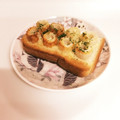❁Abake❁'s cooksnap of when they made 揚げない♡竹輪の磯部揚げ風トースト♪.