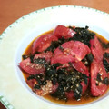 有ちん's cooksnap of when they made 【栄養士直伝】トマトとわかめのサッと炒め.