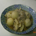 LEO%'s cooksnap of when they made 里芋とエリンギの煮物.