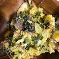 ムーヒツジ's cooksnap of when they made スプラウトと卵のゴマドレサラダ.