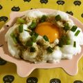 いお。's cooksnap of when they made 究極のメレンゲ卵かけごはん.