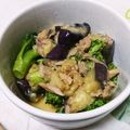 鈴宮蒼's cooksnap of when they made 茄子とブロッコリーの中華和え.