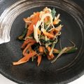 mhi7ka_t's cooksnap of when they made レンジで簡単！人参とニラの中華和え.