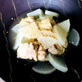 Rinko’s♡'s cooksnap of when they made 割烹白だしで！鶏と大根の簡単煮物.