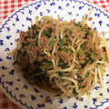 こよりんりん's cooksnap of when they made ご飯が進むシリーズもやしの挽肉炒め.