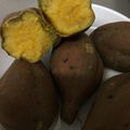 ポメちょん's cooksnap of when they made 超簡単！ホクホク炊飯器で蒸し芋♪甘い.