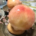 ☆aico's cooksnap of when they made ♪今が旬♪　まるごと桃のケーキ.