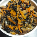 クックAZ3T3R☆'s cooksnap of when they made 鉄分たっぷり！ひじきと切り干し大根の煮物.