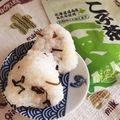 しゅい6's cooksnap of when they made 昆布茶で塩昆布おにぎり♡.