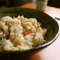 haruku221's cooksnap of when they made 簡単松茸飯☆お吸い物で炊き込みご飯.