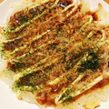 おか～さん's cooksnap of when they made 具は玉ねぎだけですが何か？？お好み焼風④.