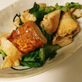 kuroinu11's cooksnap of when they made 鶏むねと厚揚げのガーリック醤油おろし.