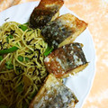 弥生うまれ。's cooksnap of when they made 塩鯖の竜田揚げ.