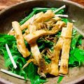 ちゃちゃまる26's cooksnap of when they made カリカリおあげとジャコと水菜のサラダ.