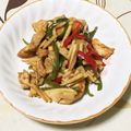 ちみいるうてこ's cooksnap of when they made 鶏むね肉でがっつり＊チンジャオロース＊.