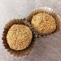 イクちゃ〜ん♪'s cooksnap of when they made 簡単❁揚げないゴマ団子.