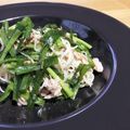 ʕ•ٹ•ʔ's cooksnap of when they made 沖縄で教わったソーメンチャンプルー.
