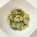 くまやっこ's cooksnap of when they made 混ぜるだけ！きゅうりと大豆のマヨサラダ.