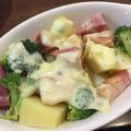 カヲリンゴ's cooksnap of when they made アヒージョ風ポテトとアスパラのチーズ焼き.