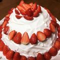 すずマル's cooksnap of when they made いちごのドームケーキ.