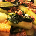 虹色＠ムーミン's cooksnap of when they made 厚揚げ＆青梗菜と豚ひき肉のオイスター炒め.