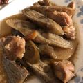 四児のハハ's cooksnap of when they made 圧力鍋で❀鶏もも肉とゴボウの黒酢煮❀.