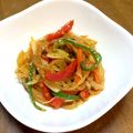 chobi7203's cooksnap of when they made 簡単！激ウマ！残りもので本格チャプチェ☆.