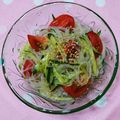 ＊れいぴん＊'s cooksnap of when they made まあ簡単！～夏の春雨サラダ～.