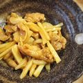 lamisawa's cooksnap of when they made 簡単☆鶏むね肉カレー風味のバターポン炒め.