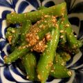 ゆきたーど's cooksnap of when they made 栄養逃さない！超簡単いんげんの胡麻和え＊.